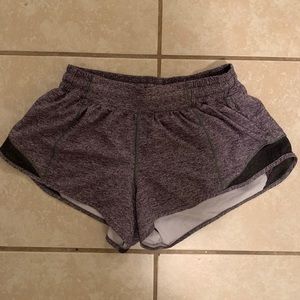 Grey Lulu Lemon 4” shorts